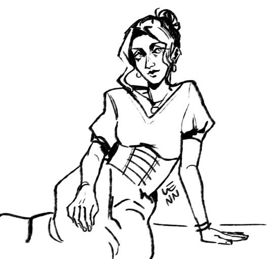 MEDIO CUERPO sketch $9.000